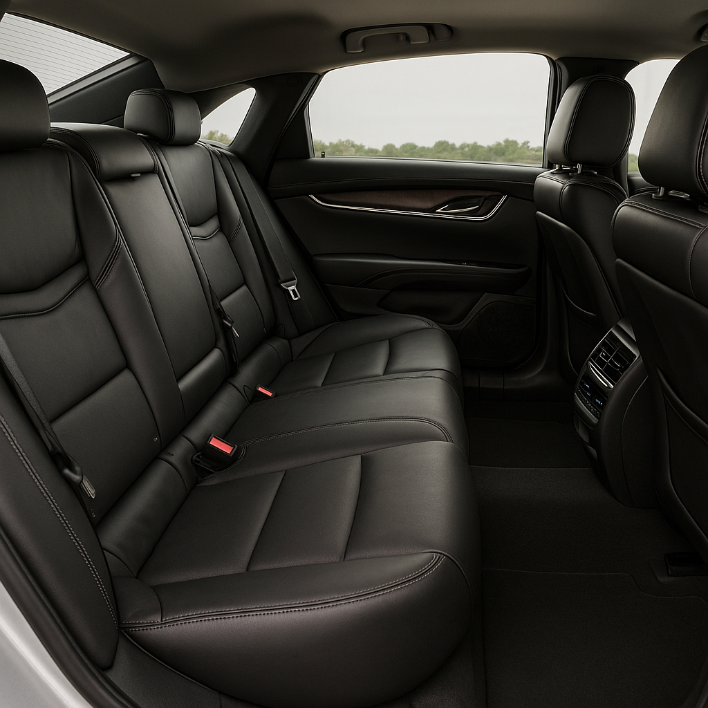 Cadillac XTS interior rear